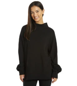 Varley Arcola Sweatshirt Black -Pranty Yoga Shop 6707201572907 black