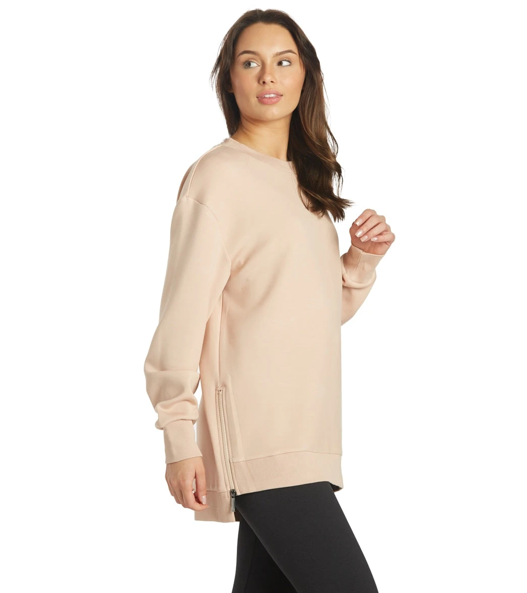 Varley Charter Sweatshirt Rose Dust 3 Varley Charter Sweatshirt Rose Dust