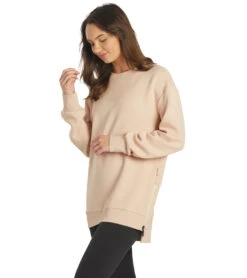 Varley Charter Sweatshirt Rose Dust 14 Varley Charter Sweatshirt Rose Dust -Pranty Yoga Shop 6707210551339 rosedust 7a