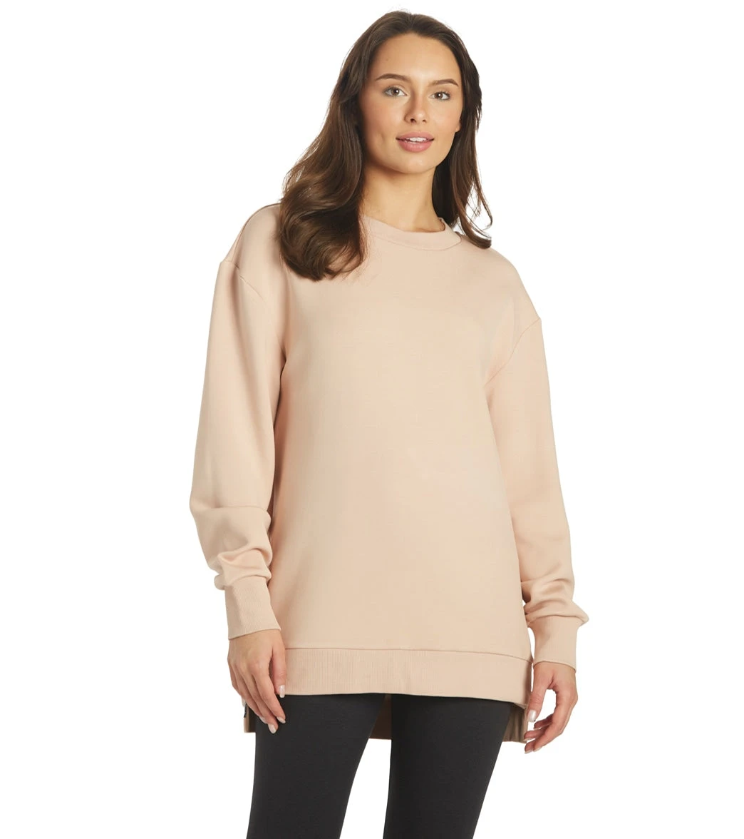 Varley Charter Sweatshirt Rose Dust 9 Varley Charter Sweatshirt Rose Dust - Image 7