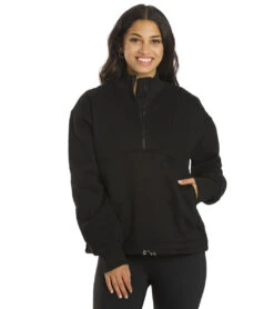 All Fenix Coco Zip Sweater -Pranty Yoga Shop 6710801432619 black