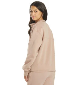 All Fenix Coco Zip Sweater -Pranty Yoga Shop 6710801498155 latte 3a