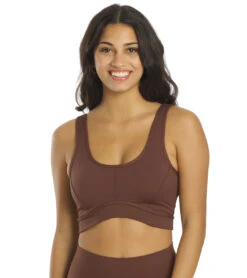 All Fenix Rise Contour Yoga Sports Bra Chocolate -Pranty Yoga Shop 6710804217899 chocolate