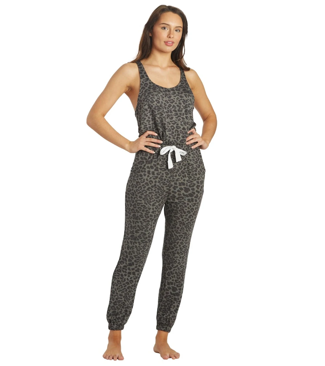 Glyder Leisure Jumpsuit Black Tonal Leopard 6 Glyder Leisure Jumpsuit Black Tonal Leopard - Image 4