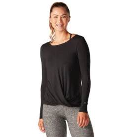 Tavi Synergy Long Sleeve -Pranty Yoga Shop 6763599331371 ebony