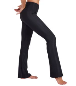 Onzie Rib Studio Flare Leg Pant -Pranty Yoga Shop 6765709197355 blackrib 2a