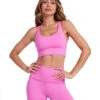 Onzie Eco Luxe Bra 2 Onzie Eco Luxe Bra -Pranty Yoga Shop 6765709492267 positivepink 1a