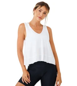 Onzie OM Tank White -Pranty Yoga Shop 6765710639147 white