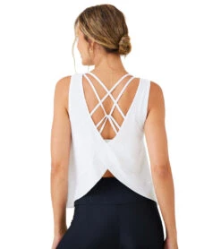 Onzie OM Tank White -Pranty Yoga Shop 6765710639147 white 3a