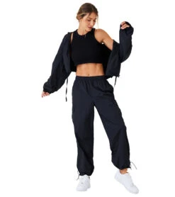 Onzie Parachute Jacket -Pranty Yoga Shop 6765711523883 black 4a