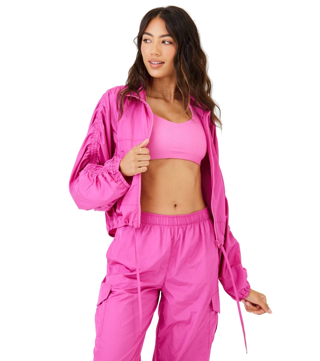 Onzie Parachute Jacket Raspberry 6 Onzie Parachute Jacket Raspberry - Image 4