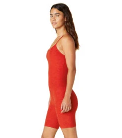 Beyond Yoga Spacedye Get In Gear Biker Jumpsuit Red Hot-Siren -Pranty Yoga Shop 6779753332779 redhotsiren 4a