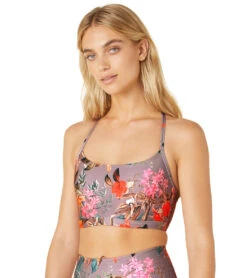Beyond Yoga T-Back Luxe Bra -Pranty Yoga Shop 6779769880619 silverberrybloom 2a