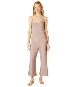Beyond Yoga Breezy Jumpsuit Washed Chai -Pranty Yoga Shop 6779853045803 washedchai
