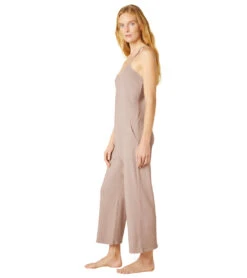Beyond Yoga Breezy Jumpsuit Washed Chai -Pranty Yoga Shop 6779853045803 washedchai 4a