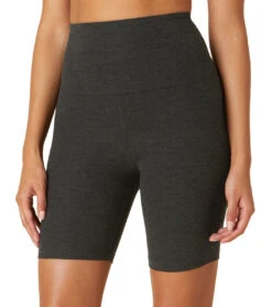 Beyond Yoga Spacedye Keep Pace Biker Shorts Darkest Night