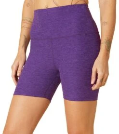 Beyond Yoga Spacedye Keep Pace Biker Shorts Purple Dahlia Heather -Pranty Yoga Shop 6779856453675 purpledahliaheather