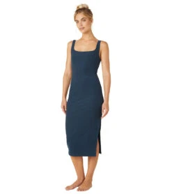 Beyond Yoga Spacedye Icon Maternity Dress Nocturnal Navy
