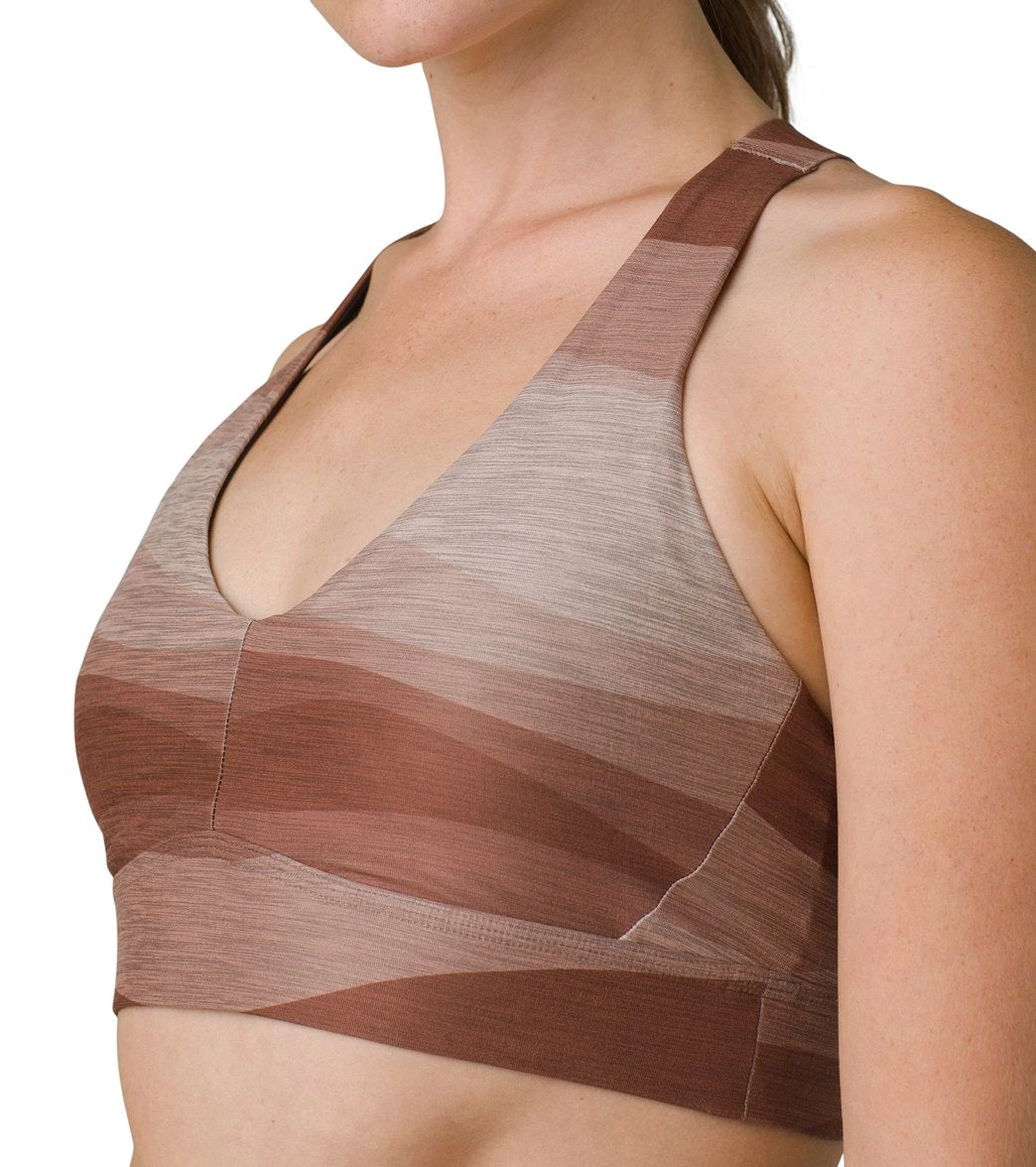 PrAna Layna Bra Cloud Blush Dune 5 PrAna Layna Bra Cloud Blush Dune - Image 3