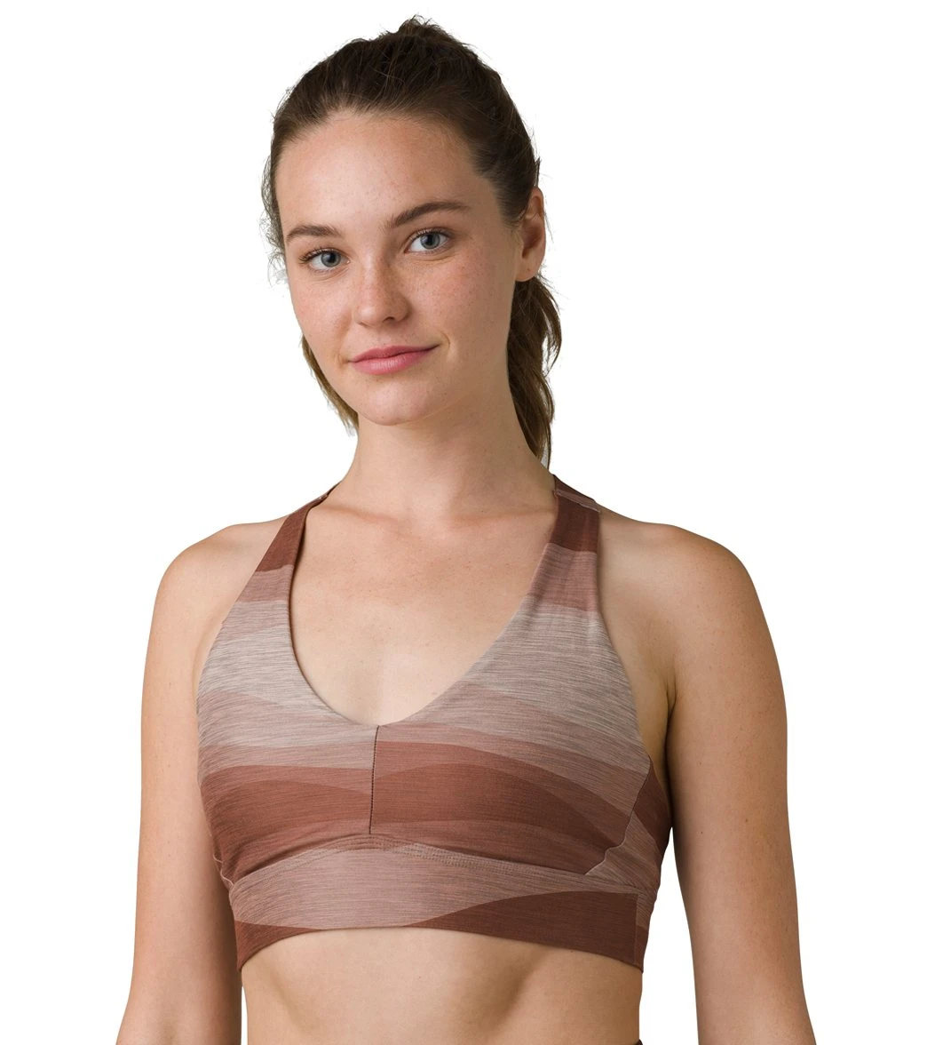 PrAna Layna Bra Cloud Blush Dune 8 PrAna Layna Bra Cloud Blush Dune - Image 6