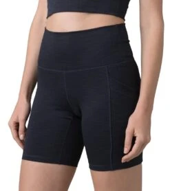 PrAna Becksa Short Nautical Heather -Pranty Yoga Shop 6799507226667 nauticalheather