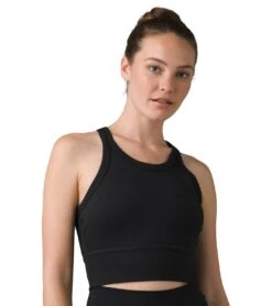 PrAna Becksa Bralette Solid Black -Pranty Yoga Shop 6799508176939 solidblack