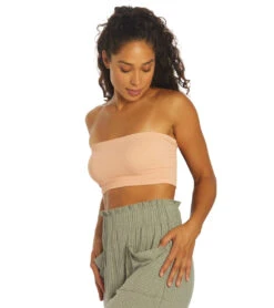 Free People Amelia Bandeau Rose Blush -Pranty Yoga Shop 6799965126699 roseblush 4a 1