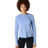Sweaty Betty Haste Run Long Sleeve Top -Pranty Yoga Shop 6809568247851 coastblue 1a