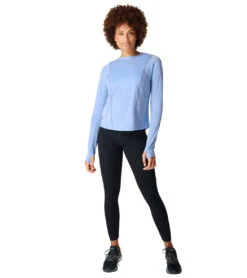 Sweaty Betty Haste Run Long Sleeve Top -Pranty Yoga Shop 6809568247851 coastblue 4a