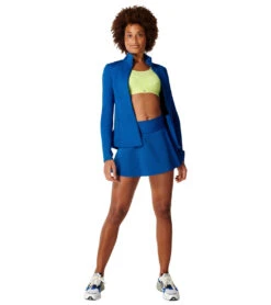 Sweaty Betty Swift Skort Oxford Blue -Pranty Yoga Shop 6809576669227 oxfordblue 3a 1