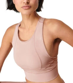 Sweaty Betty Super Soft Dance Crop Ash Pink -Pranty Yoga Shop 6809577029675 ashpink 4a