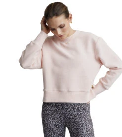 Varley Cleon Sweatshirt -Pranty Yoga Shop 6817863598123 puttypink