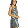 Yak & Yeti Tie Dye Boho Dress Grey -Pranty Yoga Shop 6823872495659 grey 2a 1