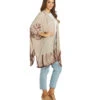 Yak & Yeti Boho Ombre Tie Dye Kimono Wrap Chocolate/Mocha -Pranty Yoga Shop 6823873183787 chocolatemocha 2a