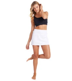 Onzie Tennis Skirt -Pranty Yoga Shop 6841133760555 white 3a