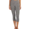 Zobha Easy Melange Capri 2 Zobha Easy Melange Capri -Pranty Yoga Shop 6842860470315 heatherblack 1a