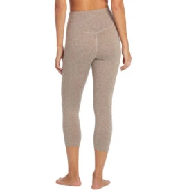 Zobha Easy Melange Capri 22 Zobha Easy Melange Capri -Pranty Yoga Shop 6842860535851 heathercinder 3a