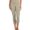 Zobha Heather 22" Capri -Pranty Yoga Shop 6842861355051 heathervetiver 1a
