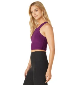 Beyond Yoga Focus Cropped Tank Aubergine/Beet 9 Beyond Yoga Focus Cropped Tank Aubergine/Beet -Pranty Yoga Shop 6851999629355 auberginebeet 4a