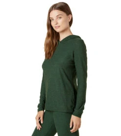 Beyond Yoga Featherweight Spacedye Day And Night Hoodie -Pranty Yoga Shop 6852035870763 forestgreenpine 4a