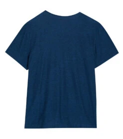 Beyond Yoga Always Beyond Crew Tee Celestial Blue Heather