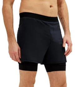 Rhone 4" Swift Short Lined Black -Pranty Yoga Shop 6868619821099 black