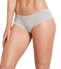 Boody Brazilian Bikini Underwear -Pranty Yoga Shop 6906601209899 lightgreymarl 2a