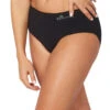 Boody Midi Brief Underwear Black -Pranty Yoga Shop 6906603241515 black 2a