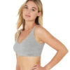 Boody Shaper Bra Light Grey Marl -Pranty Yoga Shop 6906605273131 lightgreymarl 2a 1
