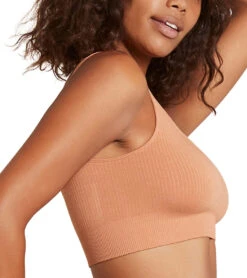 Boody Ribbed Seamless Bra 27 Boody Ribbed Seamless Bra -Pranty Yoga Shop 6906605535275 nude2 2a