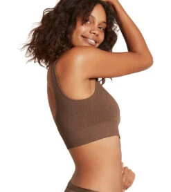 Boody Ribbed Seamless Bra 23 Boody Ribbed Seamless Bra -Pranty Yoga Shop 6906605600811 nude6 2a