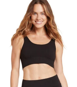 Boody Ribbed Seamless Bra Black 7 Boody Ribbed Seamless Bra Black -Pranty Yoga Shop 6906605666347 black