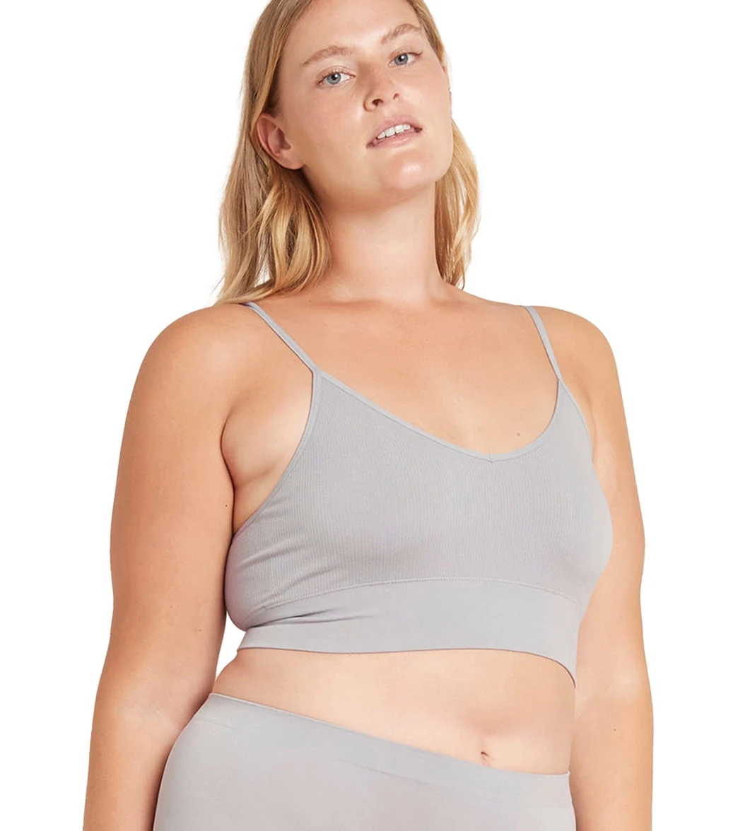 Boody LYOLYTE Ribbed Low Back Bra Mist 3 Boody LYOLYTE Ribbed Low Back Bra Mist