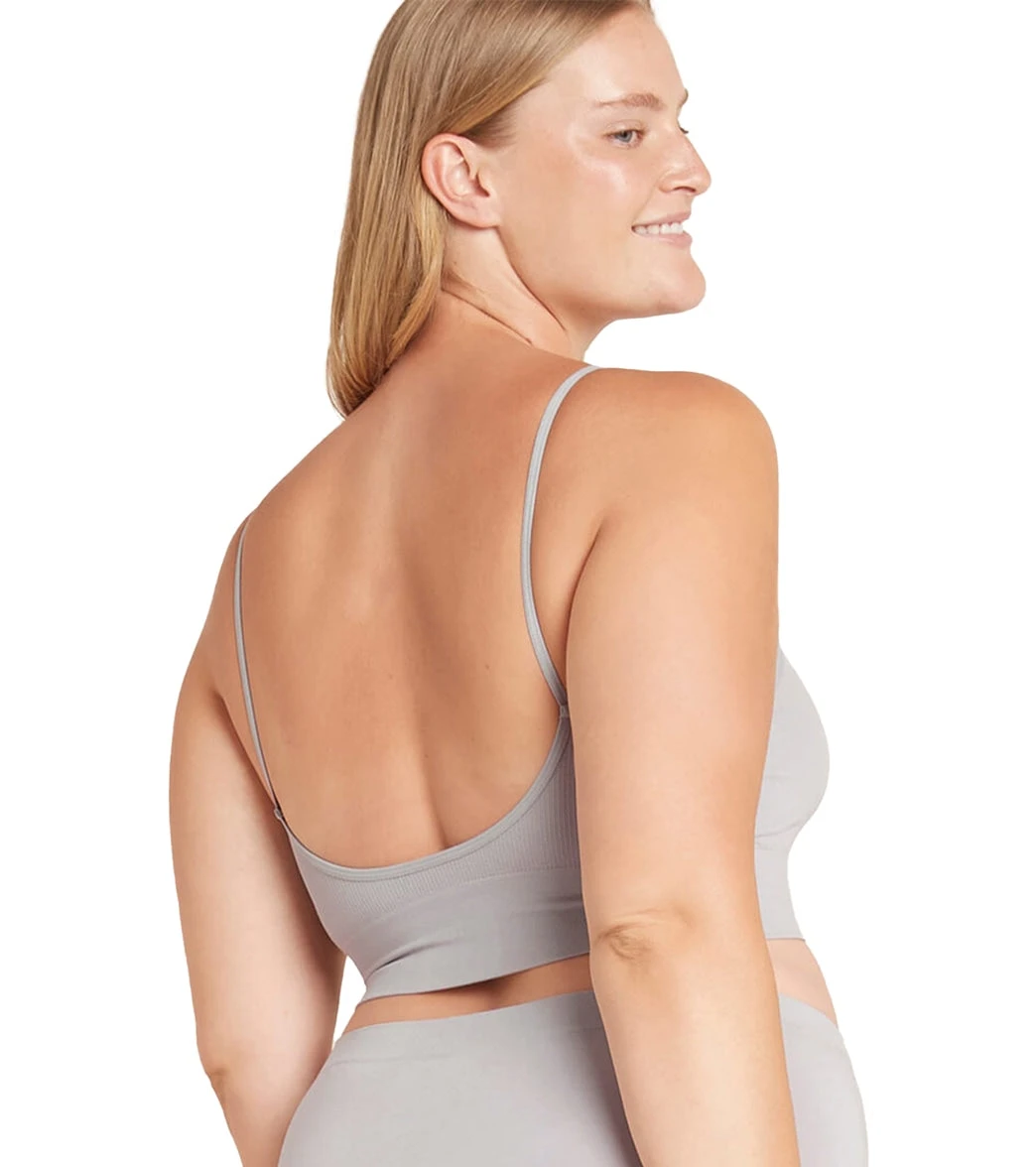 Boody LYOLYTE Ribbed Low Back Bra Mist 4 Boody LYOLYTE Ribbed Low Back Bra Mist - Image 2
